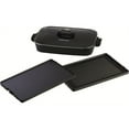 Farberware Royalty 3in1 Black Skillet, Grill & Griddle Cooking System