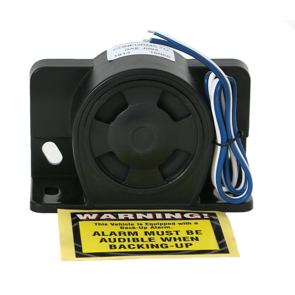Universal Backup Warning Alarm 112dB Beeper w Wires Construction