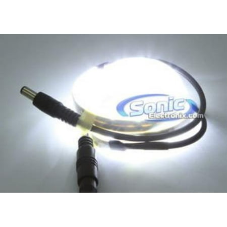 Buy String Lights Online The Install Bay IBLED-1MW 1 Meter White LED Strip Light w/ Adhesive Backing & Quick Disconnect Cable ()