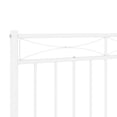 thumbnail image 4 of vidaXL Metal Headboard Bed Header with Back Support for Bedroom Furniture, 4 of 4