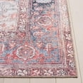 thumbnail image 5 of SAFAVIEH Vintage Serapi Neasa Medallion Machine Washable Area Rug, Red Orange/Grey, 5'1" x 7'6", 5 of 12