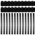 thumbnail image 1 of MasteelfCA 1 Box of 50pcs Ring Sticks with 21 Rings Plastic Comb Bindings Loose-leaf Book Text Binding(22mm Black), 1 of 7