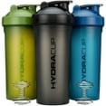 thumbnail image 1 of Hydra Cup [3 Pack] 45 Ounce Shaker Bottles for Protein Shakes, Jumbo Shaker Cups w/Ball Blender Whisk, Extra Large Bottle with Ha, 1 of 6