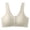Beige, variant on Bras for Women Bra Women Large Ice Silk Front Open Button Traceless Maternity Nursing Vest Gathering Drop Cup Beige XXL