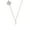 N, variant on Mini Gelato Script Initial - & - Delicate Infinity Knot Necklace