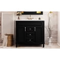 thumbnail image 6 of 36-inch Bathroom Vanity with Smooth Metal Drawer Slides and Textured Handle for Bathroom, 6 of 7