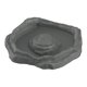 thumbnail image 2 of Plato de baño para reptiles, plato de alimentación para reptiles, comedero decorativo para terrario, cuenco para tortugas, suministros para mascotas, gris S, 2 of 8