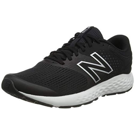 New Balance Men's 520 V7 Running Shoe, Black/White, 9.5 X-Wide