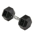 thumbnail image 3 of Signature Fitness Hex Dumbbells Strength Training Workout Equipment Set, 35 lbs, 3 of 5