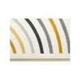 thumbnail image 3 of Novelle Home Functional Style Yellow Grey White Curves Rug, 3 of 10