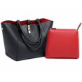 thumbnail image 2 of Bolso de mano SQLP, grande, para mujer, de diseñador, impermeable, negro, 2 of 6