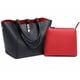 thumbnail image 2 of Bolso de mano SQLP, grande, para mujer, de diseñador, impermeable, negro, 2 of 6