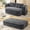 Dark Grey, variant on 80" Folding Sofa Bed King Sleeper Sofa with Chaise Lounge, 2-in-1 Convertible Corduroy Boneless Couch with Blanket, Modern Loveseat Couches for Living Room, No Assembly Couch, Black