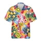 thumbnail image 5 of Camisa hawaiana con estampado 3D de helado abstracto para hombre, camisas hawaianas con estampado de paletas de dibujos animados, blusas casuales holgadas, blusas de manga corta, 5 of 5