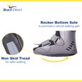 thumbnail image 7 of Brace Align Ultra Light Air Short Full Shell Walking Boot L4360/L4361 - Medical Boot For Ankle Sprains Or Fractures, 7 of 7
