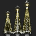 thumbnail image 4 of Cvortll 3pcs Halloween Tree Lights, Halloween Light Up Tree Cone LED Tree, Artificial Christmas Trees, 4 of 5