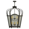 thumbnail image 4 of Meyda Tiffany 121582 Citadel 10 Light 33" Wide Taper Candle Pendant - Bronze, 4 of 5