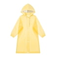 thumbnail image 4 of RTKFRFLM Kids Disposable Raincoat Hooded Thickened Long Water-Resistant Rain Poncho Emergency Clear Rainwear Boys Girls, 4 of 4