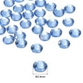 thumbnail image 2 of Uxcell 2880 Pcs Hotfix Rhinestones Flatback Crystal Glass Gems SS10 2.9mm Light Blue, 2 of 5