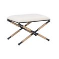 thumbnail image 1 of Remi Campaign Accent Stool, 1 of 9