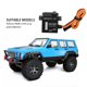 thumbnail image 3 of Servo De Coche De Control Remoto, Servo De Coche RC Negro Sin Núcleo 7,5 Kg De Metal Completo Con Brazo Servo Para Coche 1/18 RC, 3 of 7