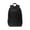 Black, variant on Adult Unisex poly canvas Backpack Black One Size Fits All