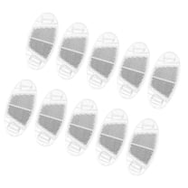 SEWCHICS 10Pcs Professional Bike Reflectors Replaceable Compact Wheel Rim Reflective Plates