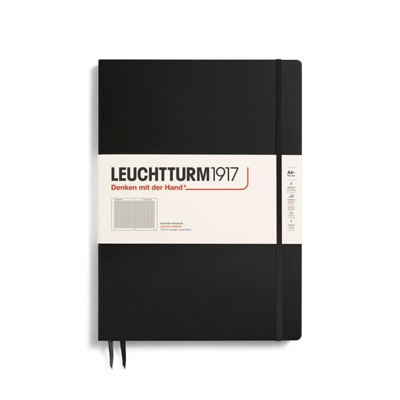 Libreta LEUCHTTURM1917 Tapa dura Master Slim A4+ 123 páginas