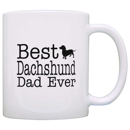 

ThisWear Dog Lover Mug Best Dachshund Doxen Doxie Dad Ever Dog Puppy Supplies 11 ounce Coffee Mug