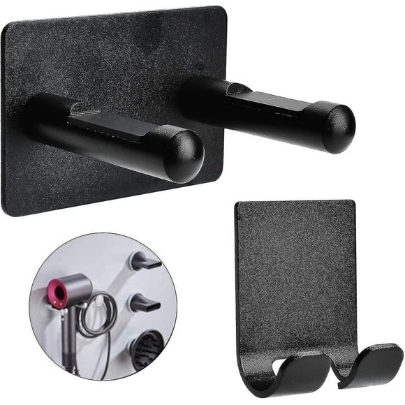 Dyson Stand, Hair Dryer Stainless Steel Wall Mount Bracket For Bedroom And Bathroom, Stainless Steel Metal Plug Holder_High-quality