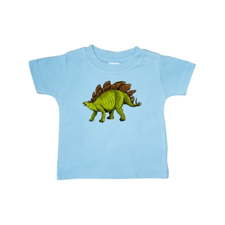 

Inktastic Roaring Happy Stegosaurus Gift Baby Boy or Baby Girl T-Shirt