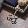 thumbnail image 4 of Small Precision Craft Scissors, 3.7" Thread Cutters For Embroidery Sewing Home Office Students (1 Piece, Vintage Bronze) Banmo, 4 of 5