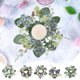 thumbnail image 1 of Fiudx Anillo de Hortensia para Velas, Guirnalda de Flores Artificiales, Elegante Base de Plástico, Portavelas Decorativo, Multiusos, Decoración de Mesa para Fiestas, Bodas, Uso Doméstico, 7,87 X 7,87, 1 of 7