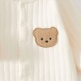 thumbnail image 6 of Gibobby Infant Baby Long Sleeve Bodysuit Soft Baby Onesie Daily Home Wear Long Sleeve Layering Jumpsuit Suitable Newborn 0 3 6 9 12M 2T 3T(12-18 Months,Beige), 6 of 7