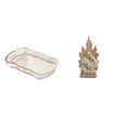 thumbnail image 1 of Elegante Bandeja De Comida Y Fruta Para Desayuno Y Tocador Con Figura Clásica De Resina Cristiana Para Mesa De Oficina Y Decoración Del Hogar., 1 of 8