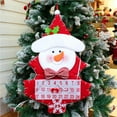 thumbnail image 2 of Maoww Christmas Calendar Christmas Snowman Decorations Hotel Countdown Calendar Tree Decorations, 2 of 3