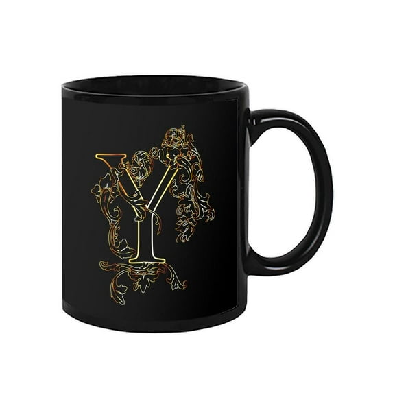 Letter  Y Vintage Design  Mug Unisex's -Image by Shutterstock