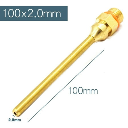 

Copper hot-melt glue guns nozzle Long small diameter large diameter glue nozzle