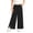 Black, variant on Kids Boys Girls Summer Thin Air Condition Full Length Pants Loose Casual Sport Trousers