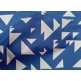 thumbnail image 5 of oneOone Tissu Popeline de Coton Imprimé Géométrique Triangle BTY 42 Pouces de Large, 5 of 5