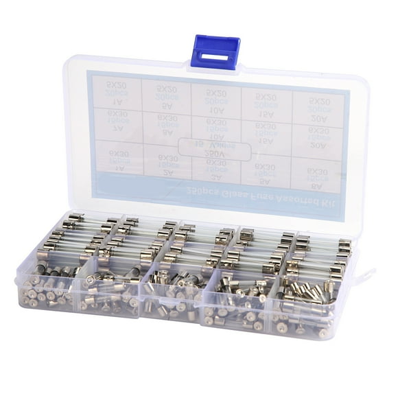 Glass Fuse, Transparent Great Conductivity Flame Retardancy Fast Blow Glass Fuses Insulation For Electronic Appliances For Home Appliances