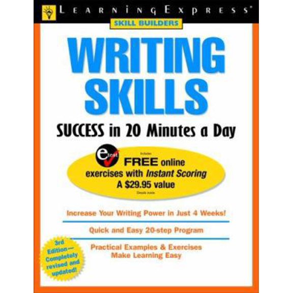 Pre-Owned Writing Skills Success in 20 Minutes a Day (Skill Builders) (Paperback) 1576854957 9781576854952