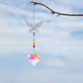 thumbnail image 4 of SSZMDLB under $5 Suncatcher Crystal Hanging, Butterfly Angel Ornament, Garden Home Decor Pendant, Colorful Reflective Decor, For Window Garden, Living Room Patio, 4 of 6
