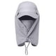 thumbnail image 2 of Gorra deportiva Deporte al aire libre Senderismo visera sombrero Protección UV Cara cubierta del cue TOMSHOO Gorra deportiva, 2 of 7