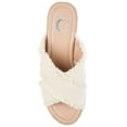 thumbnail image 5 of Journee Womens Shanni Wedge Heel Espadrille Sandals, 5 of 10