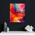 thumbnail image 4 of PIKWEEK Framed Abstract Colorful Cloud Canvas Wall Art Modern Pictures Prints Paintings Room wall Decor Landscape Nature Posters Artwork for Living Room Bedroom Office Ready to Hang., 4 of 4