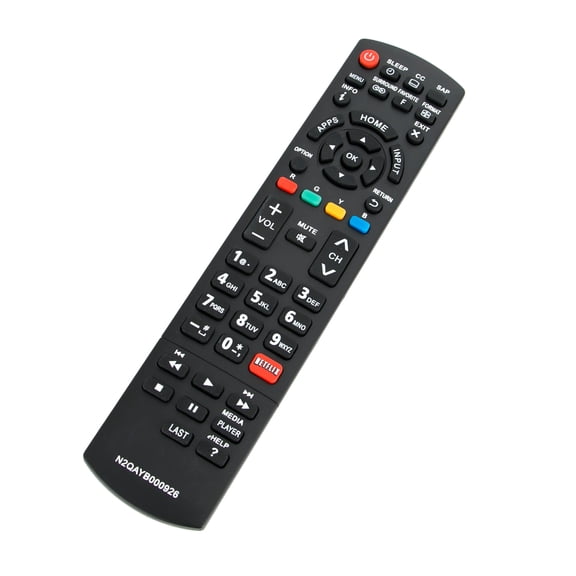 New Replaced Remote N2QAYB000926 compatible with Panasonic TV TC-50AS530U TC-50AS530UE TC-50AS630U TC-50ASU534 TC-55AS680U TC-55ASU534 TC-60AS530U TC-60AS530UE TC-60AS640U TC-39AS530 TC-39AS530U