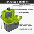 thumbnail image 2 of Cooler Pelican 8QT Personal Cement White con bolsa de hielo, 2 of 5