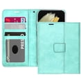 thumbnail image 1 of [PST] iPhone 17 Pro Max Wallet Case, Leather Magnetic Card Slot Wallet Folio Flip Case Cover, 1 of 5