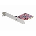 thumbnail image 4 of StarTech.com USB 3.2 Gen 2x2 PCIe Card - USB-C 20Gbps PCI Express 3.0 x4 Controller - USB Type-C Add-On PCIe Expansion Card -Windows/Linux - USB adapter - PCIe 3.0 x4 low profile - USB-C 3.2 Gen 2x2 x 1, 4 of 12